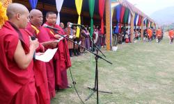 Offering of Zhabten to His Majesty
