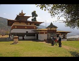 Chimi Lhakhang Temple under Barp Gewog, Punakha