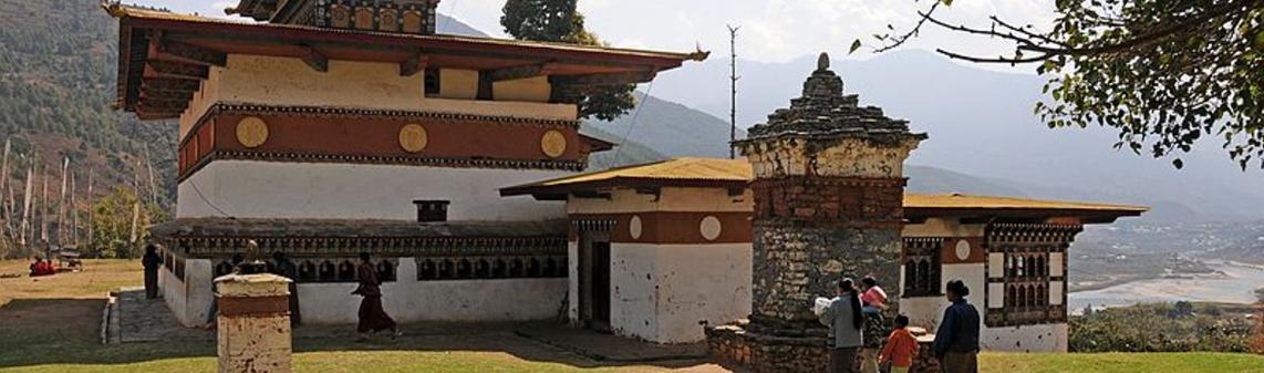 Chimi Lhakhang Temple under Barp Gewog, Punakha